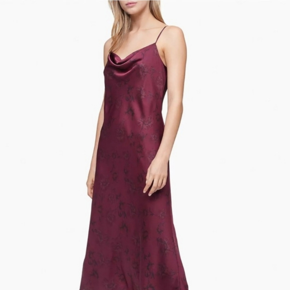 Calvin Klein Drape Front Dress